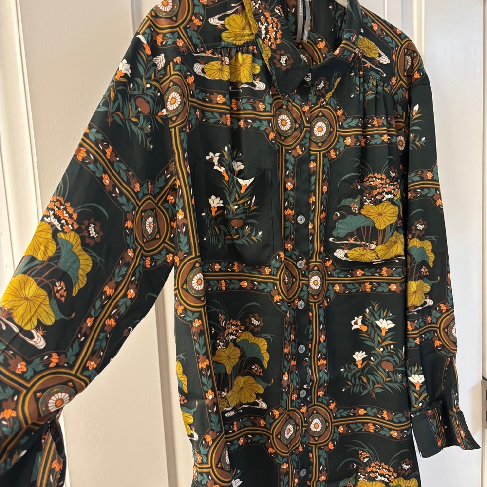 Anthropologie Brielle relaxed button down blouse-
Large Petite - Picture 3 of 3